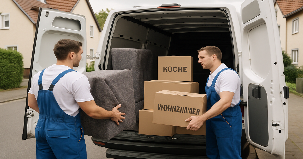Möbeltransport Hamm – Professionelles Team beim Möbel einladen
